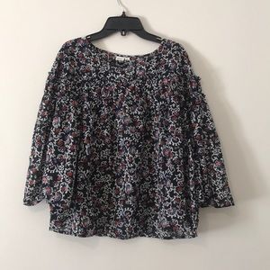 Flowy Floral/Paisley print Top
